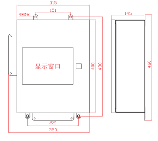 多用戶計(jì)量表箱尺寸